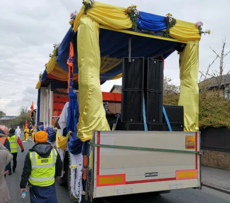 Elation AV - PA Hire for Nagar Kirtan 2019